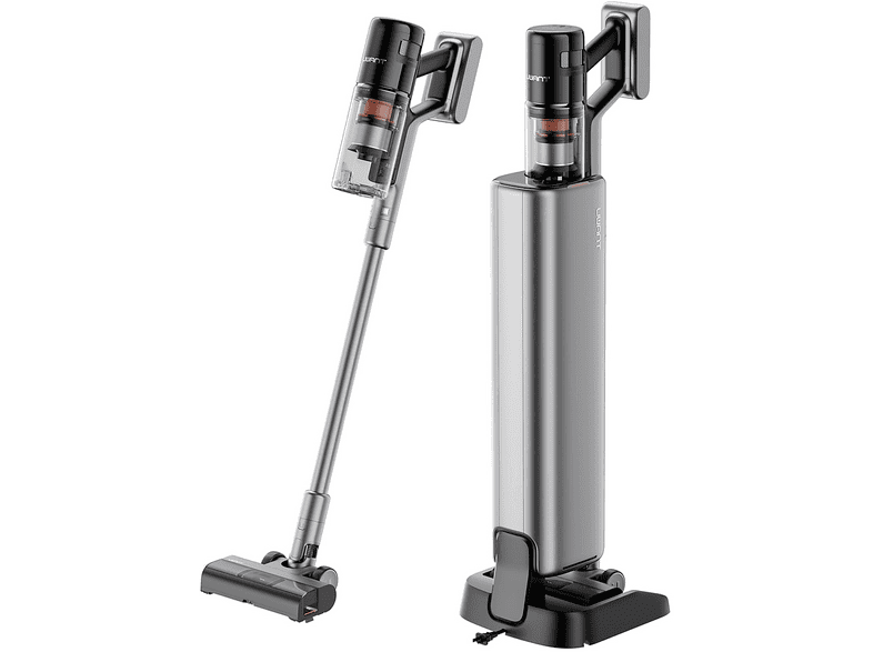 SCOPA ELETTRICA UWANT V800 Aspirapolvere senza fili, Potenza Max 700 W, Autonomia fino a 90 min, Contenitore polvere 0,6 l, Grigio