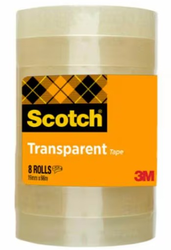 Scotch 7100213204 nastro adesivo da cancelleria 66 m Acrilico Polipropilene (PP) Trasparente 8 pz Scotch 7100213204 nastro adesivo da cancelleria 66 m Acrilico Polipropilene (PP) Trasparente 8 pz