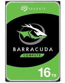 Seagate Barracuda 16TB disco rigido interno 7200 Giri/min 512 MB 3.5 SATA (SOLO GARANZIA DIRETTA)