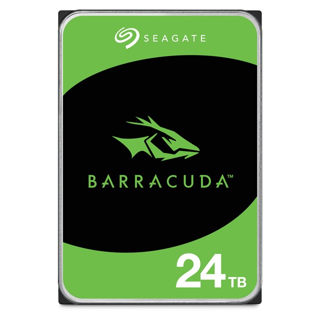 Seagate Barracuda Desktop 24TB HDD disco rigido interno 7200 Giri/min 512 MB 3.5 SATA (SOLO GARANZIA DIRETTA)