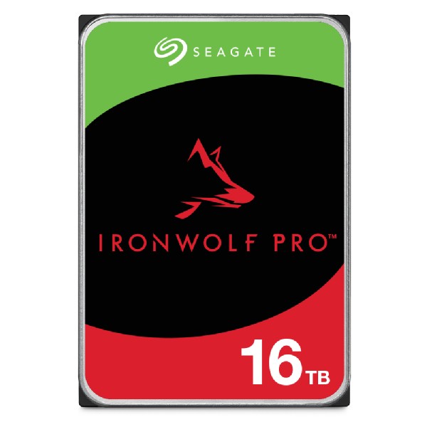 Seagate IronWolf Pro ST16000NT001 disco rigido interno 16 TB 7200 Giri/min 256 MB 3.5 Serial ATA III