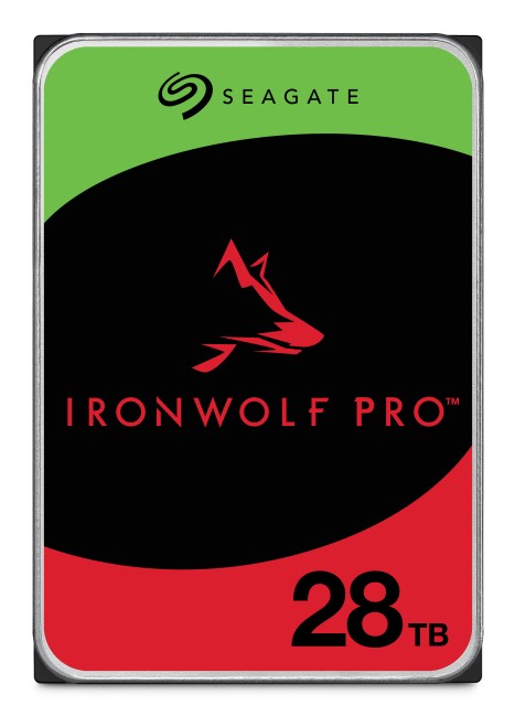 Seagate IronWolf Pro ST28000NT000 disco rigido interno 28 TB 7200 Giri/min 512 MB 3.5 Serial ATA III