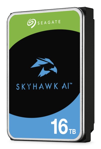 Seagate SkyHawk AI ST16000VE005 disco rigido interno 16 TB 7200 Giri/min 512 MB 3.5 Serial ATA III