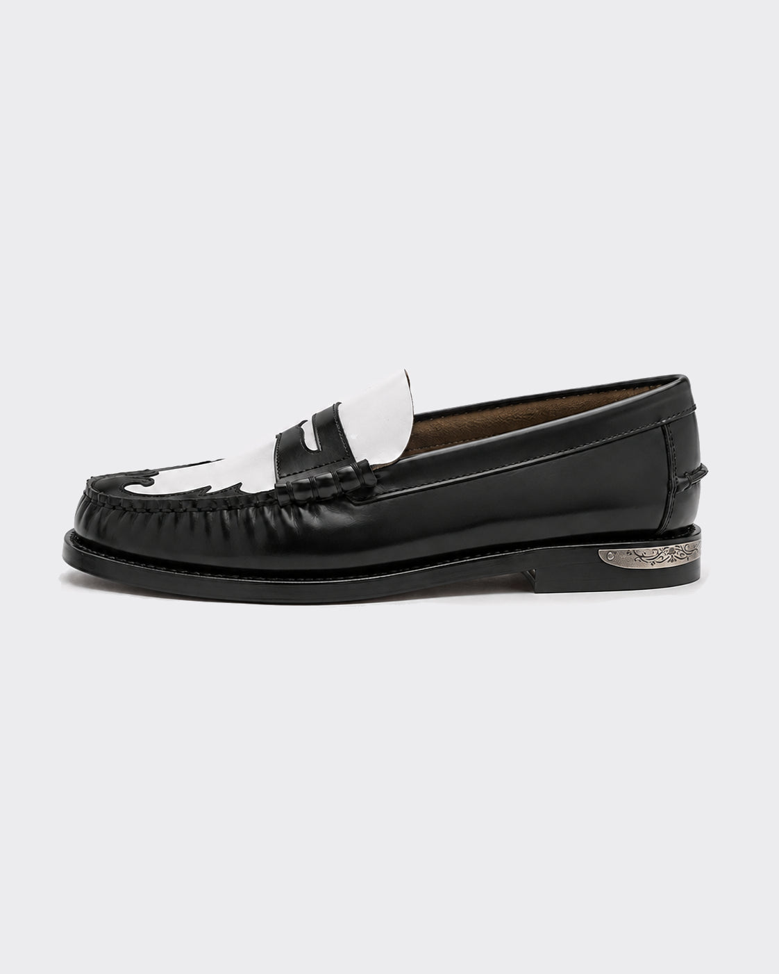 Sebago Mocassino Dan Scarabeo Nero/Bianco