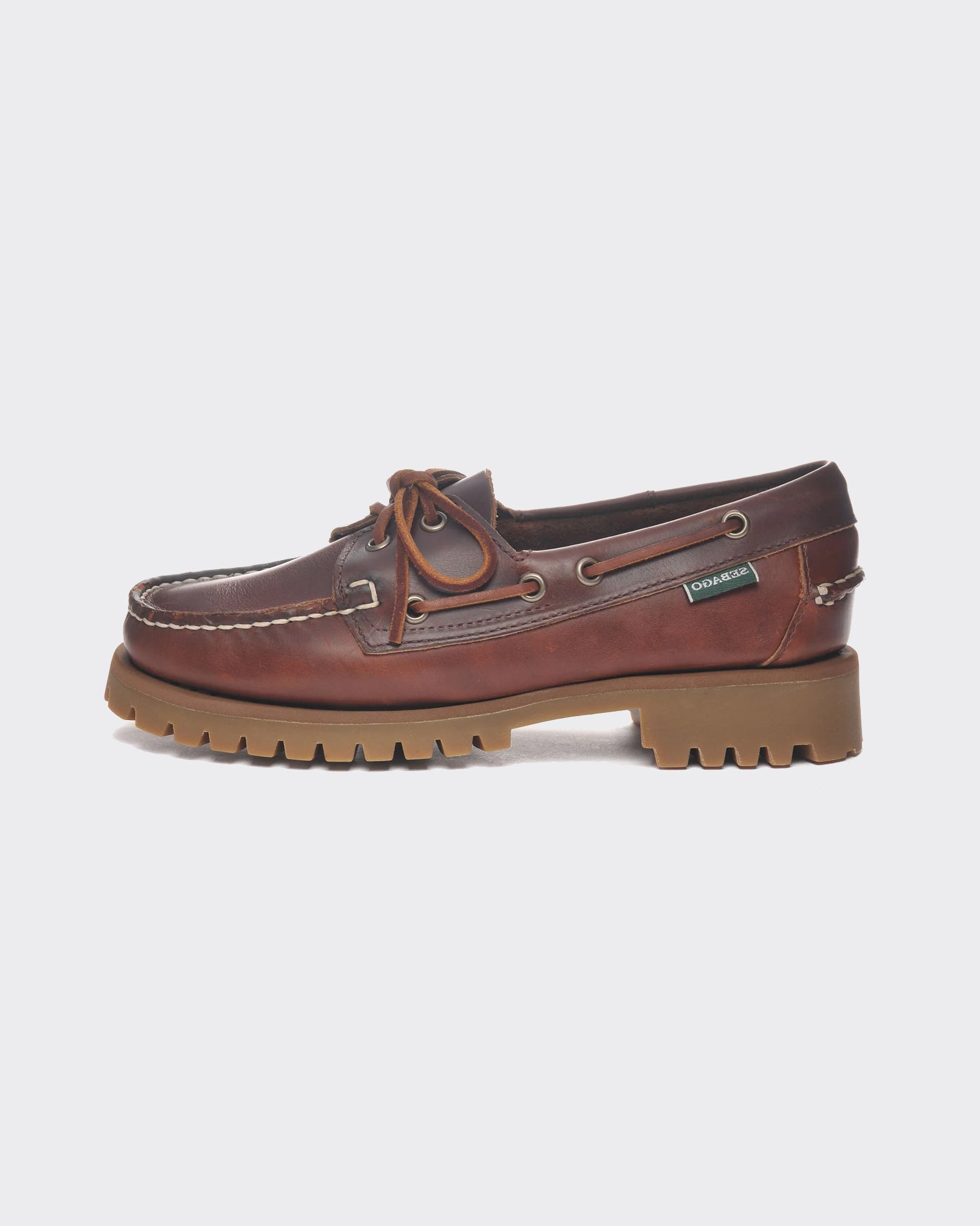 Sebago Mocassino Woman Ranger Waxy Marrone Gum
