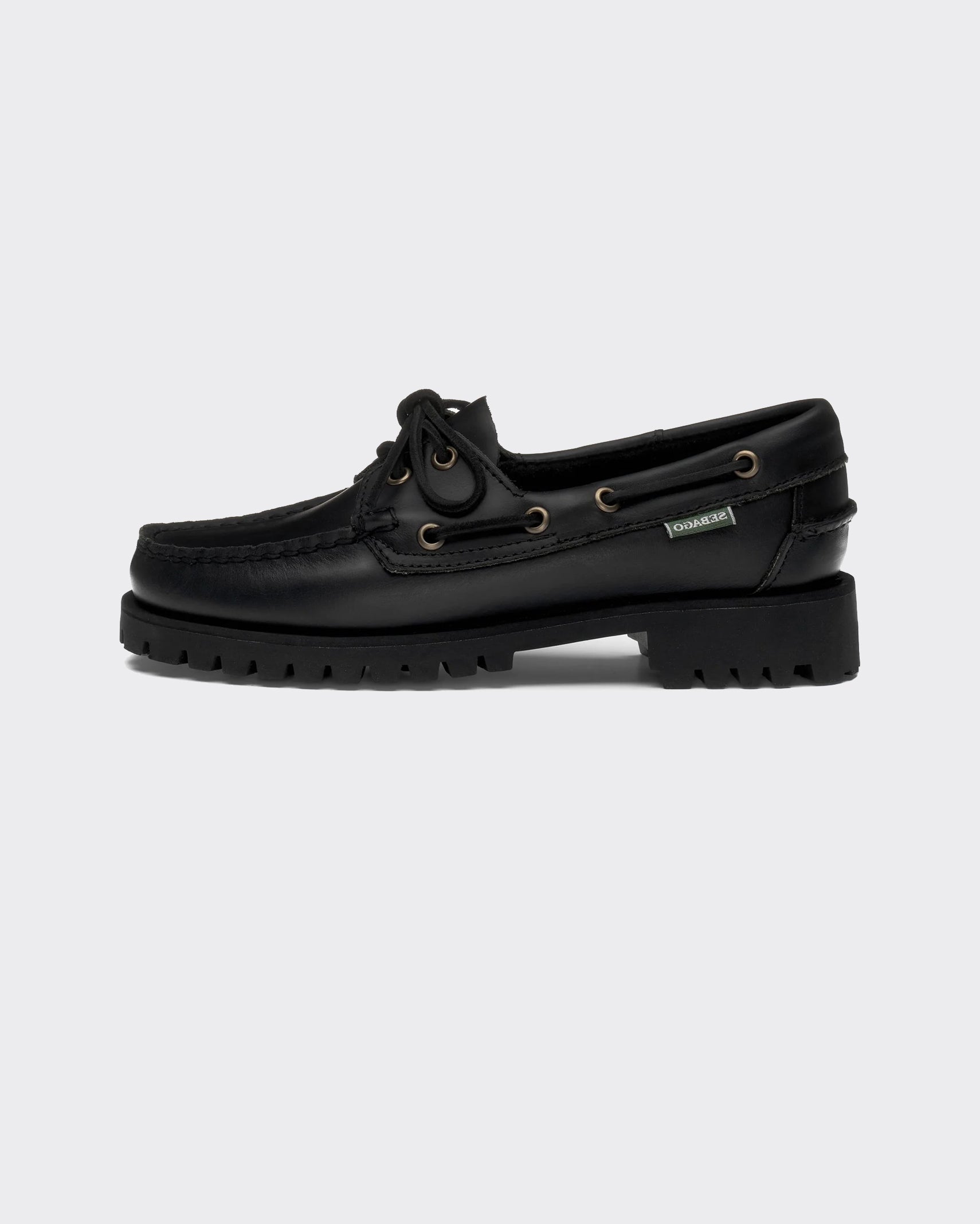 Sebago Mocassino Woman Ranger Waxy Nero