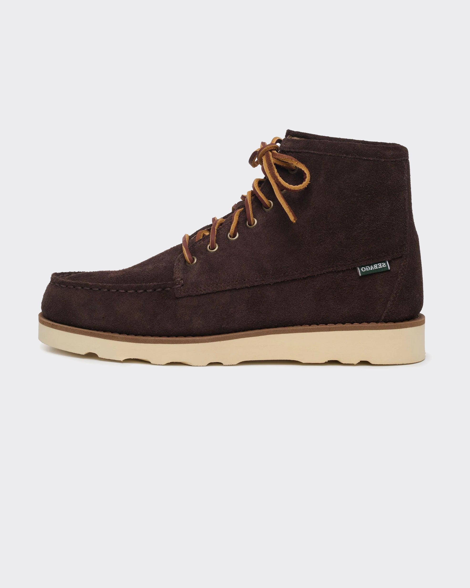Sebago Stivale Tala Mid Suede Dark Brown