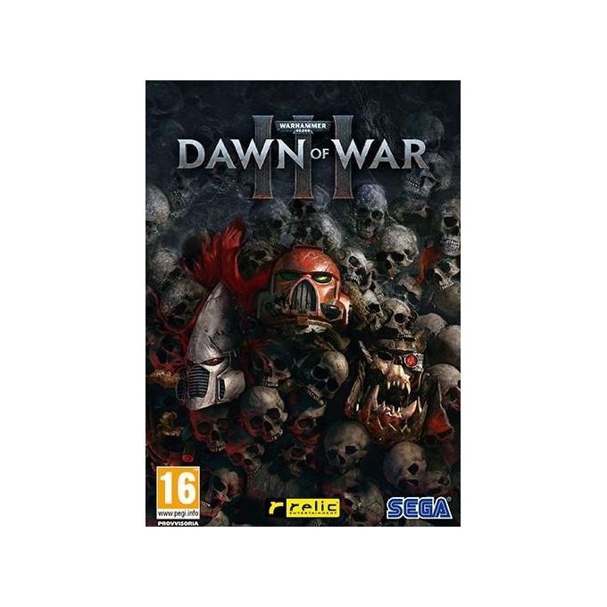 SEGA 1016889 Warhammer 40,000: Dawn Of War III PC Strategia Tre Fazioni Giocabili Super Abilita' Distruttive colore Nero