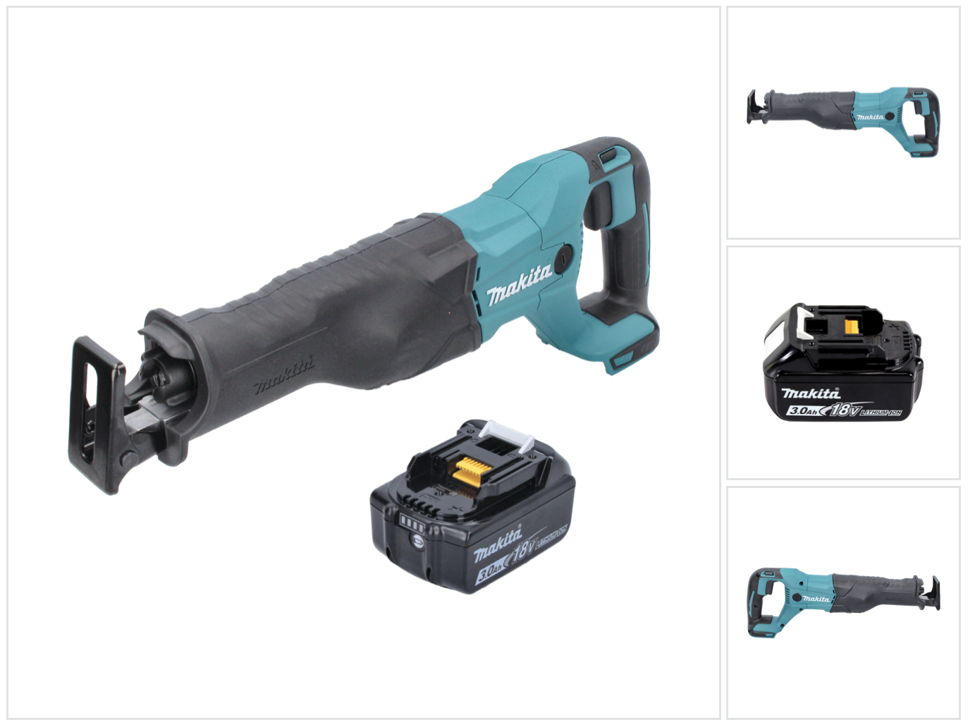 Sega A Nastro A Batteria Makita Djr 186 F1 18 V + 1x Batteria 3,0 Ah - Senza Caricabatterie Sega A Nastro A Batteria Makita Djr 186 F1 18 V + 1x Batteria 3,0 Ah - Senza Caricabatterie