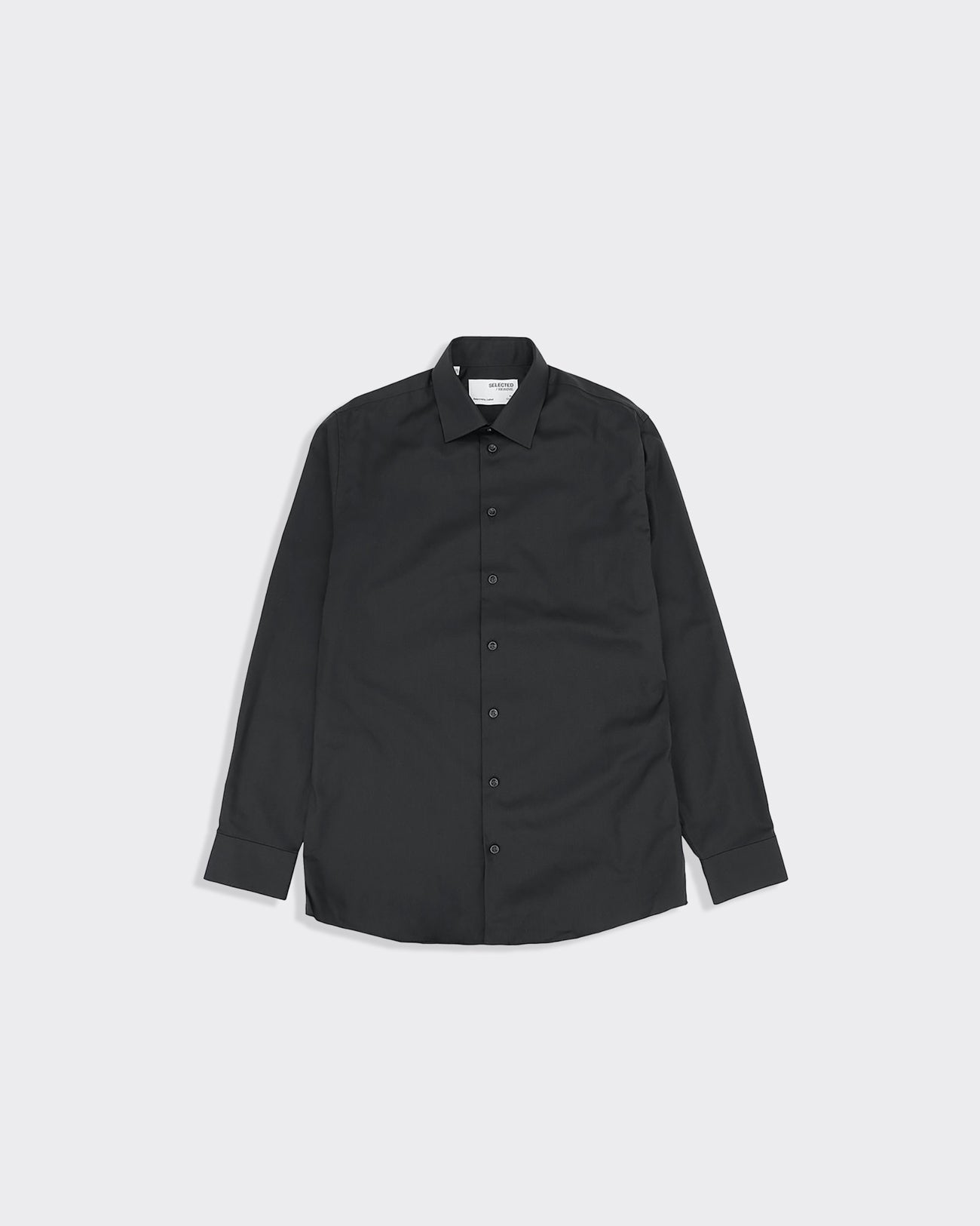 Selected Homme Camicia a maniche lunghe Ethan Nera