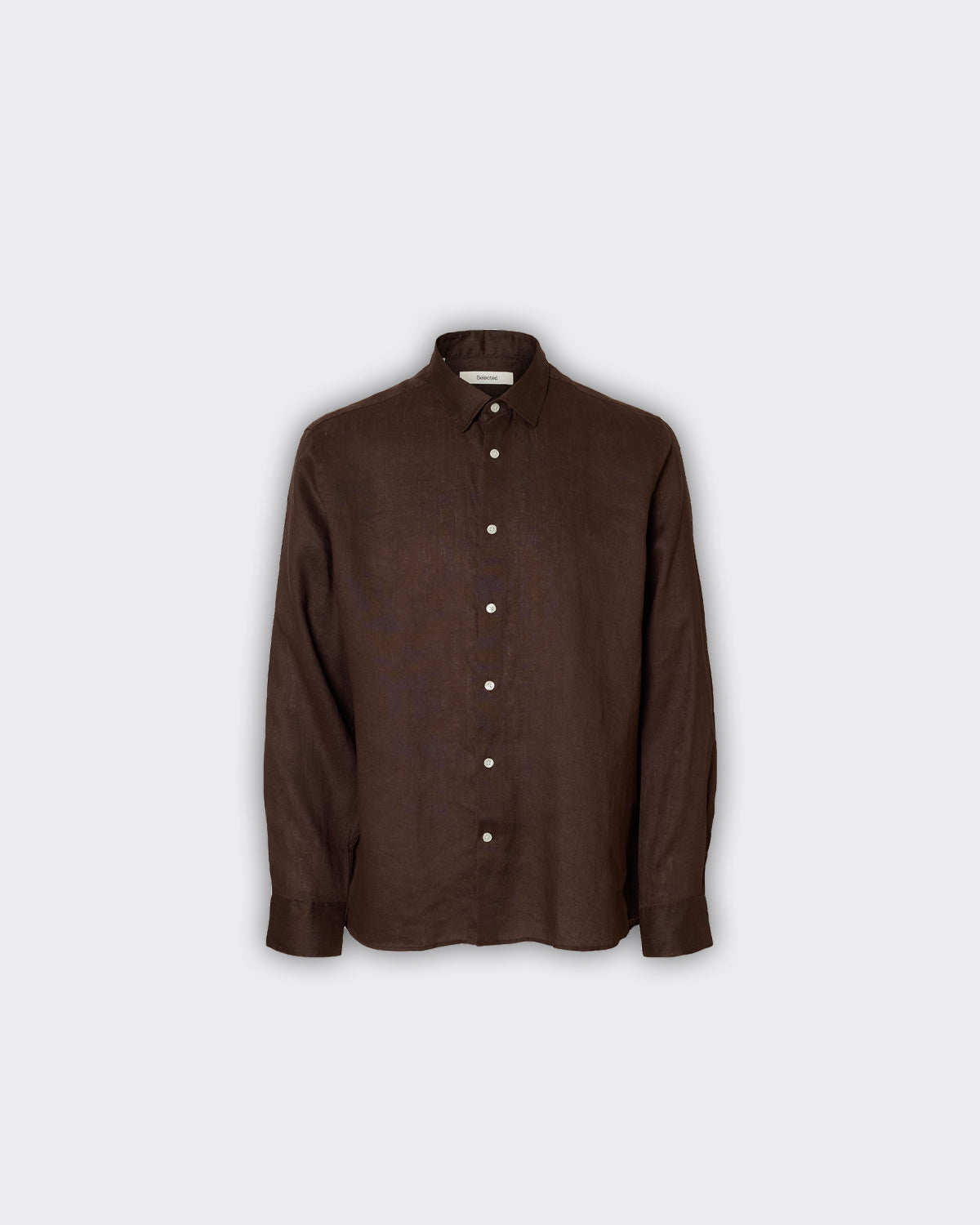 Selected Homme Camicia Regkylian Linen Delicioso