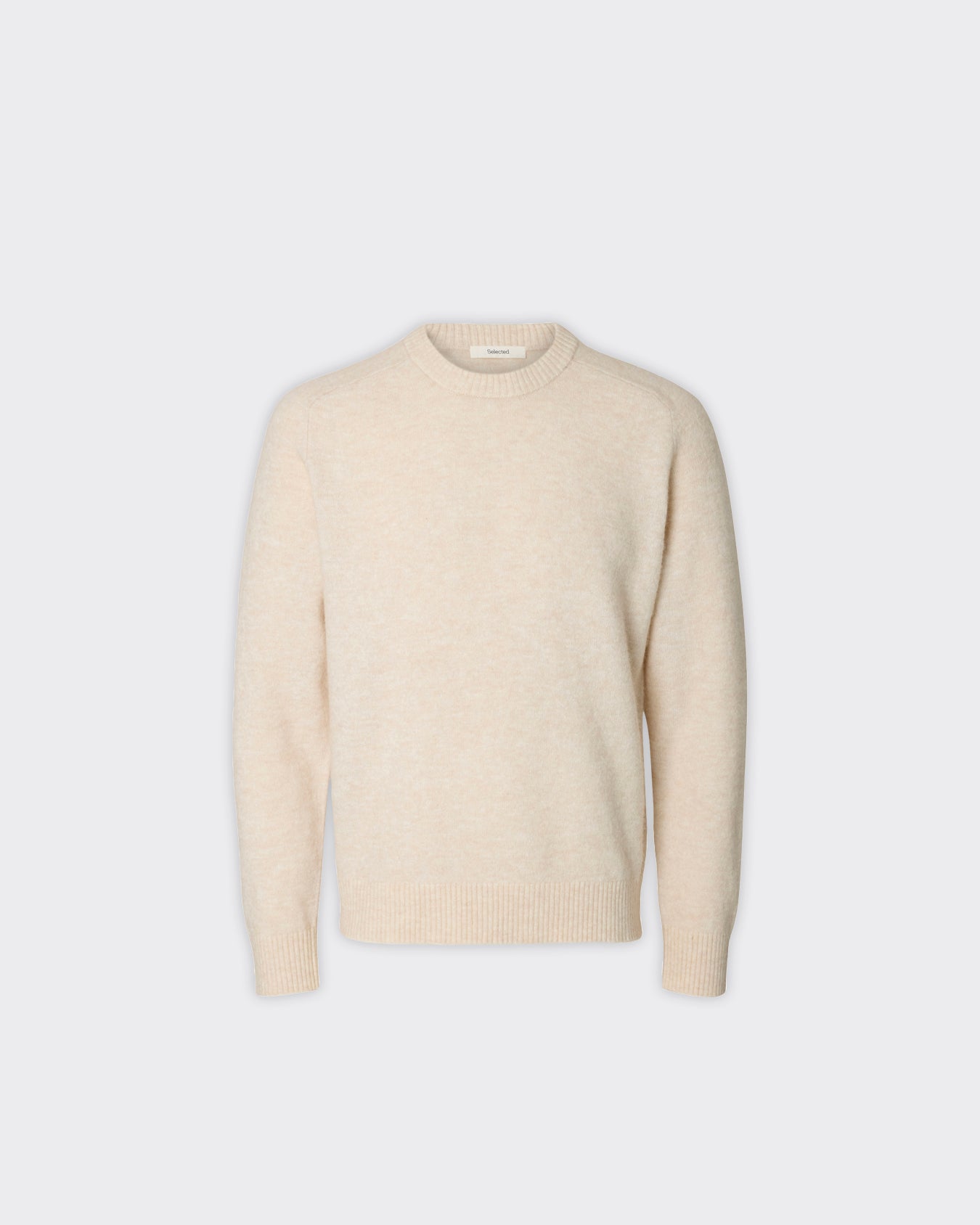 Selected Homme Maglione Rai Knit Oatmeal Selected Homme Maglione Rai Knit Oatmeal