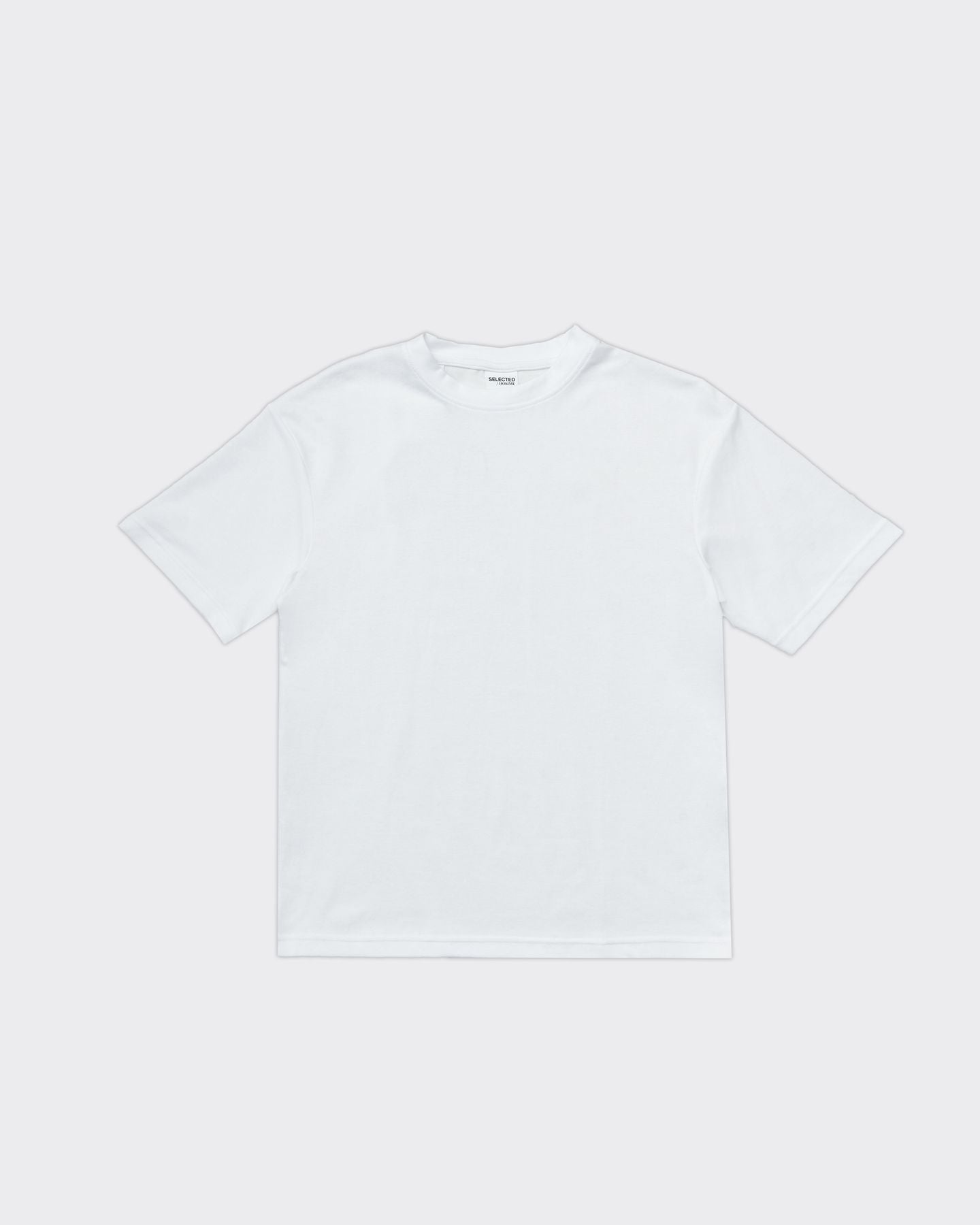 Selected Homme T-Shirt OSCAR Loose Bianca