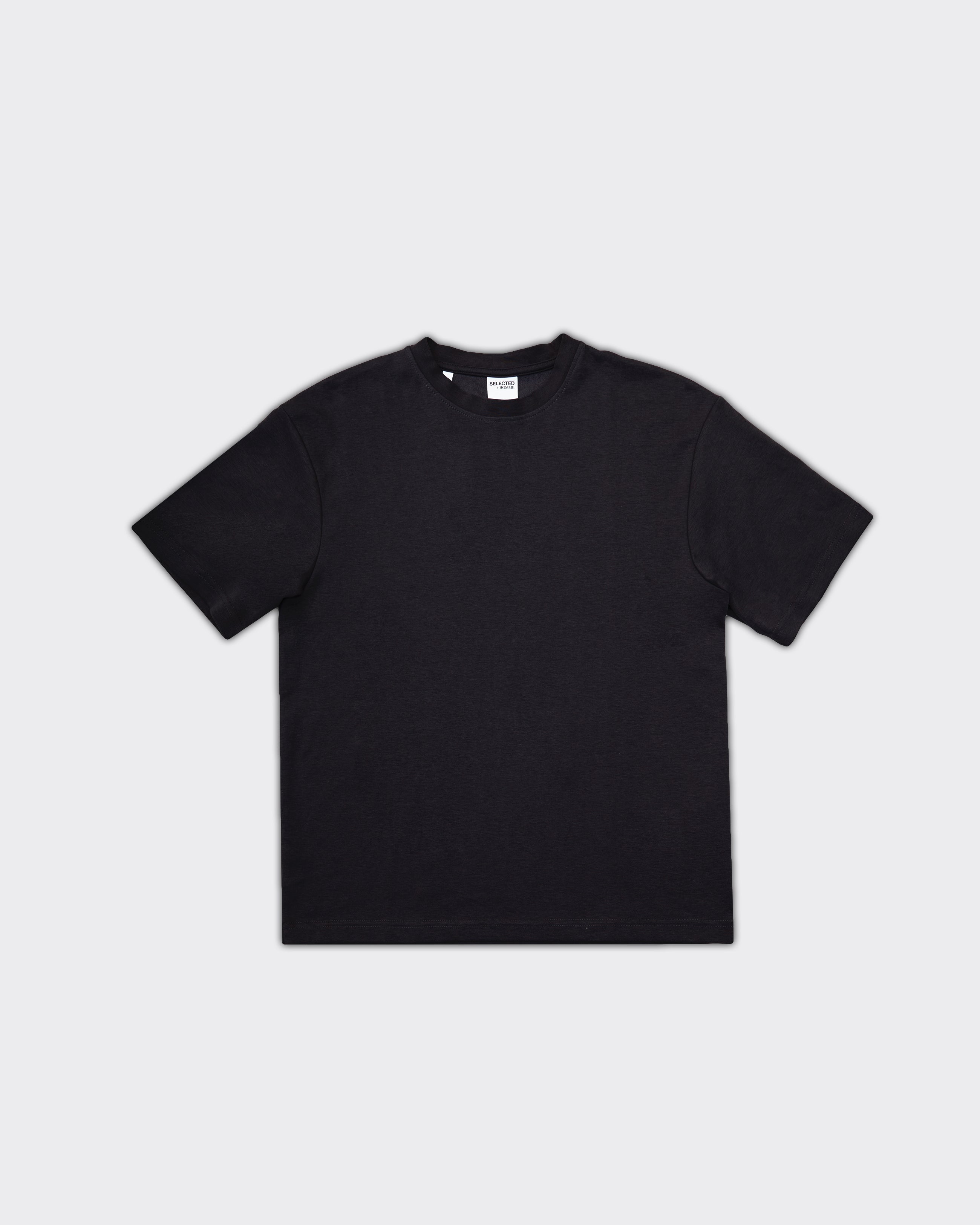 Selected Homme T-Shirt Oscar Loose Nera
