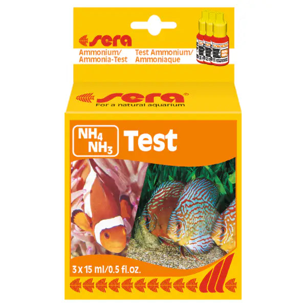 Sera Ammonio e Ammoniaca-Test (NH4/NH3) 15 ml x3 boccette - 1° ORDINE? scegli tra BZR5 - BZR20 + 200 pt fedeltà