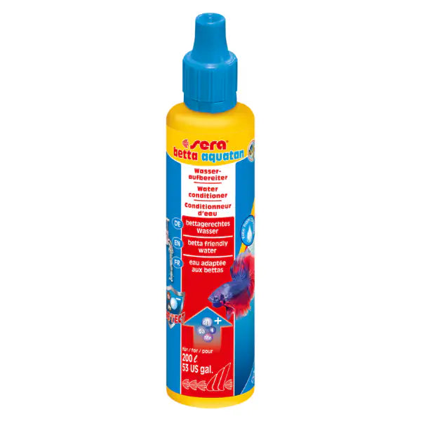Sera Betta Aquatan condizionatore d'acqua per Betta 50 ml - 1° ORDINE? scegli tra BZR5 - BZR20 + 200 pt fedeltà