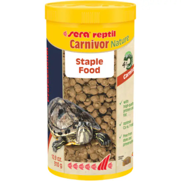 Sera Reptil Professional Carnivor 310 gr (1000 ml) - Cibo per tartarughe - 1° ORDINE? scegli tra BZR5 - BZR20 + 200 pt fedeltà