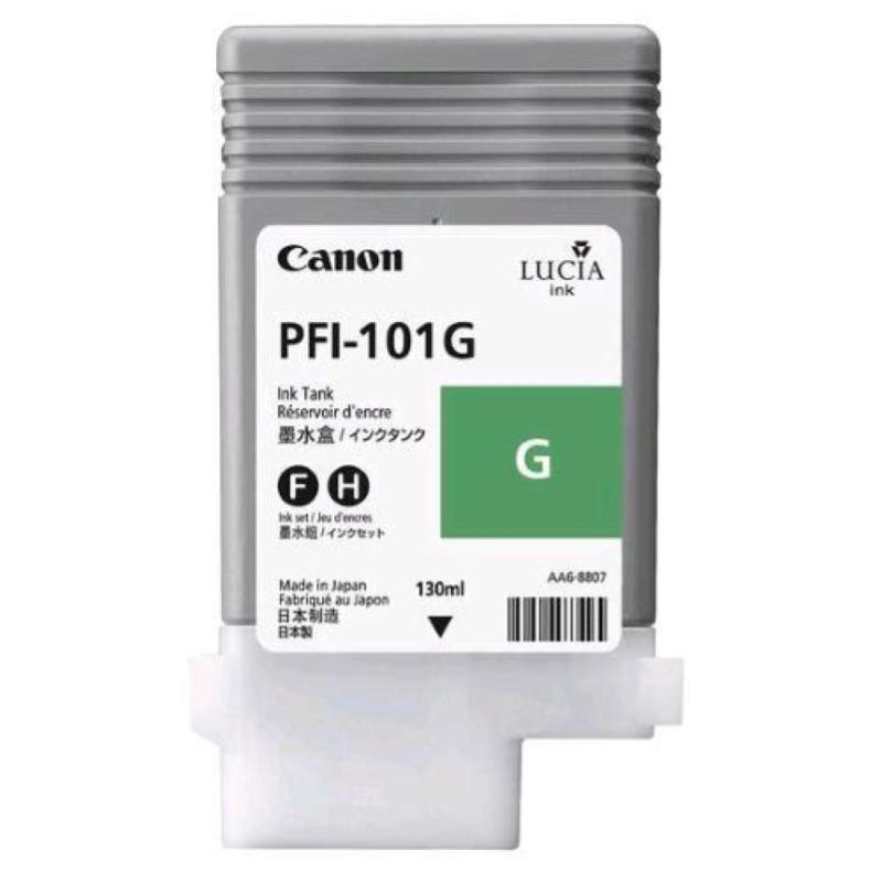 Serbatoio canon inch. green pfi-101g singolo (130ml) 0890b001 x ipf 5000 / 6000s Serbatoio canon inch. green pfi-101g singolo (130ml) 0890b001 x ipf 5000 / 6000s