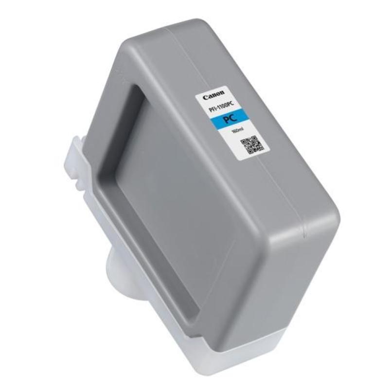 Serbatoio inch. pfi-1100pc photo ciano (160ml) x ipf pro 2000 4000 4000s 6000 6000s 2100 4100 4100s 6100 6100s 0854c001