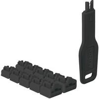 Serratura per porta RJ45 (10 pezzi) con chiave, Castello