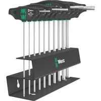 Set 454/10 HF Imperial 2 cacciaviti a manico trasversale + supporto, 10 pezzi, Cacciavite