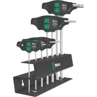 Set 454/7 HF 2 cacciaviti a manico trasversale + supporto, 7 pezzi, Cacciavite