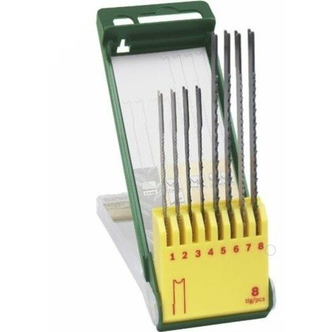 Set 8 Lame Per Seghetto Alternativo - Legno/metallo/plastica - Bosch
