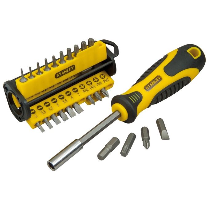 Set cacciavite portainserti 1/4" 31 pz STHT070885