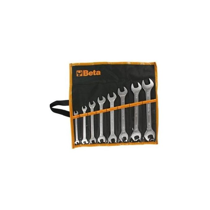 Set chiavi a forchetta 55/B 8 pz Cromo satinato 000550158