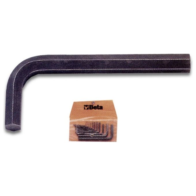 Set chiavi maschio esagonale piegate per brugole 11 pz 96/ASB11 Nero 000960749
