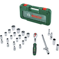 Set cricchetto 1/2" con chiavi a bussola, 26 pezzi, chiave combinata