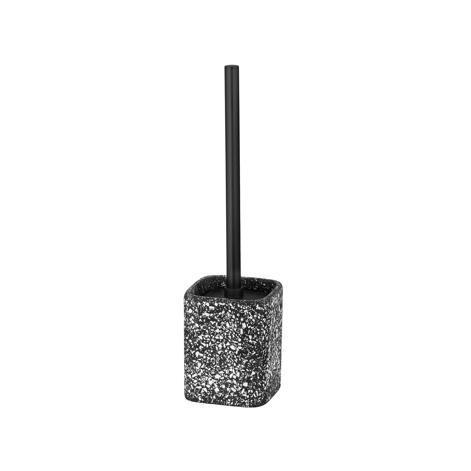 Set Da Bagno Terrazzo Portaspazzola Nero