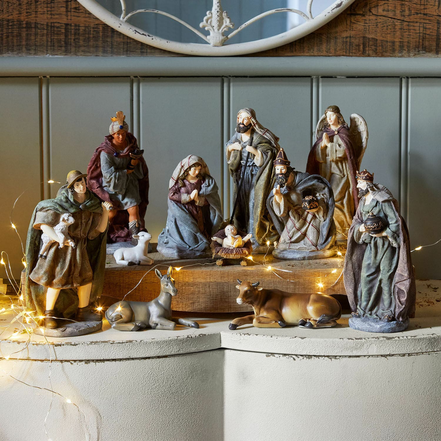 Set di 11 personaggi del presepe Luniva Set di 11 personaggi del presepe Luniva