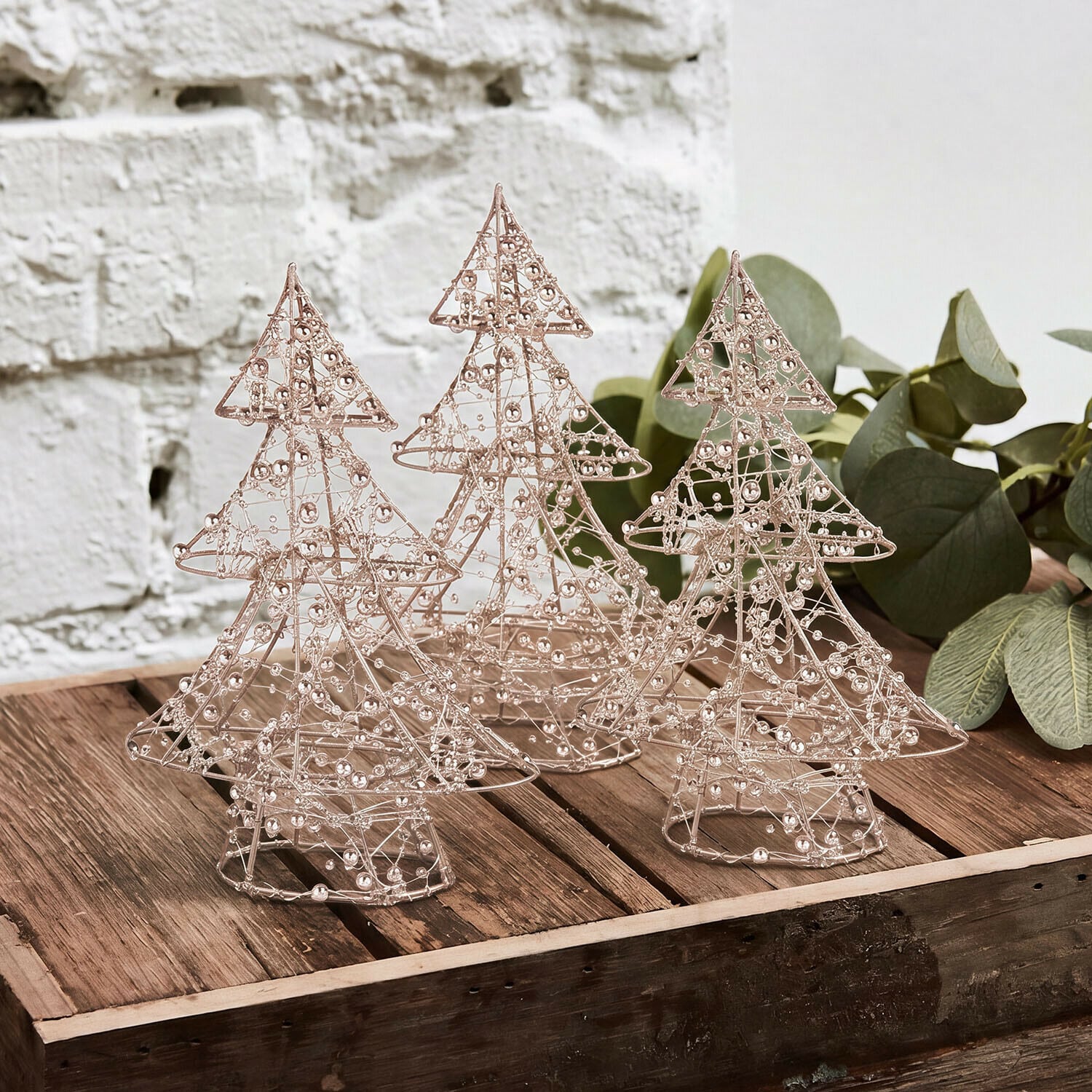Set di 3 alberi a LED Célindour