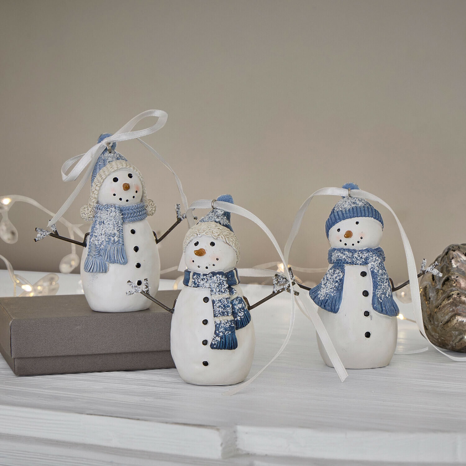 Set di 3 decorazioni da appendere Tedvik