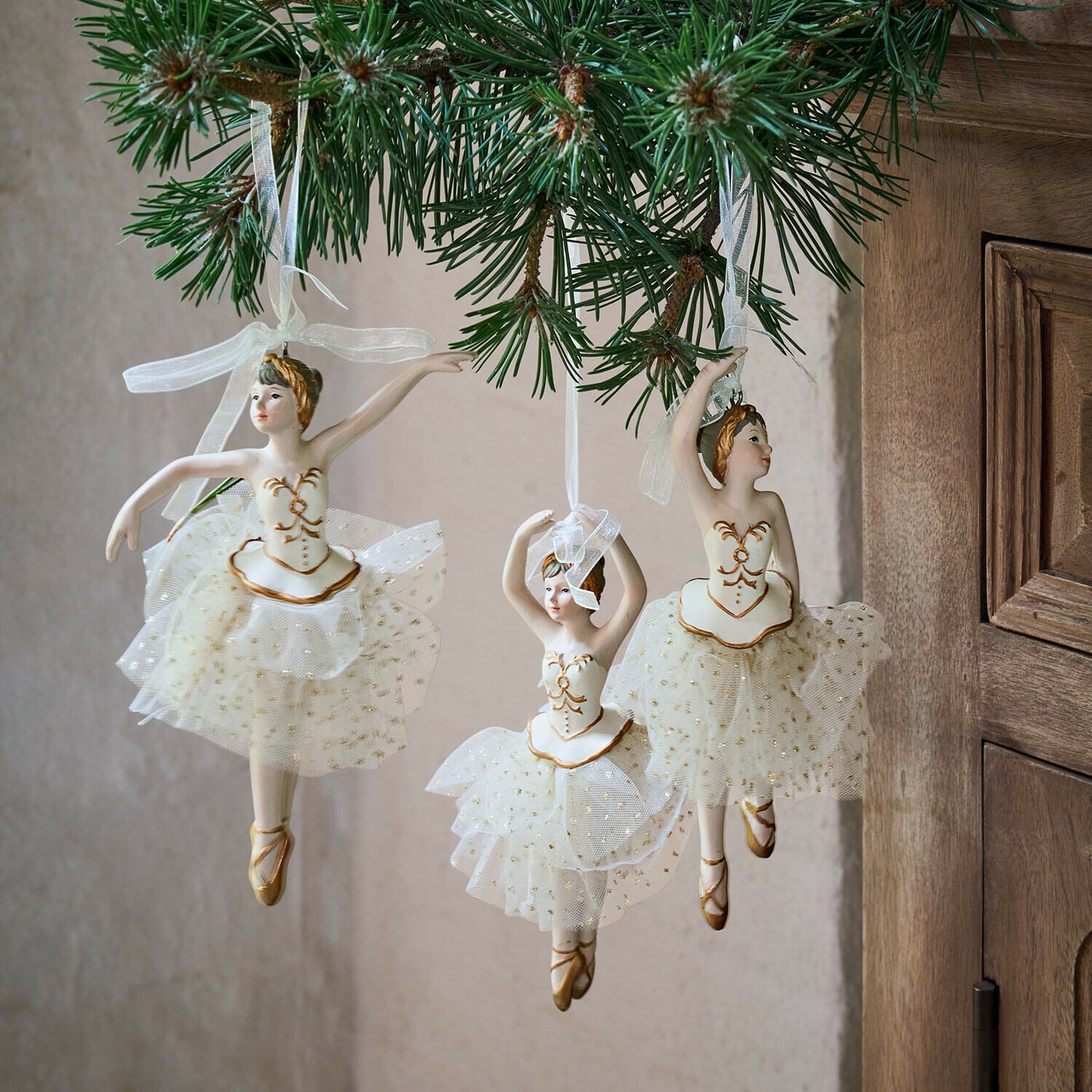 Set di 3 decorazioni da appendere