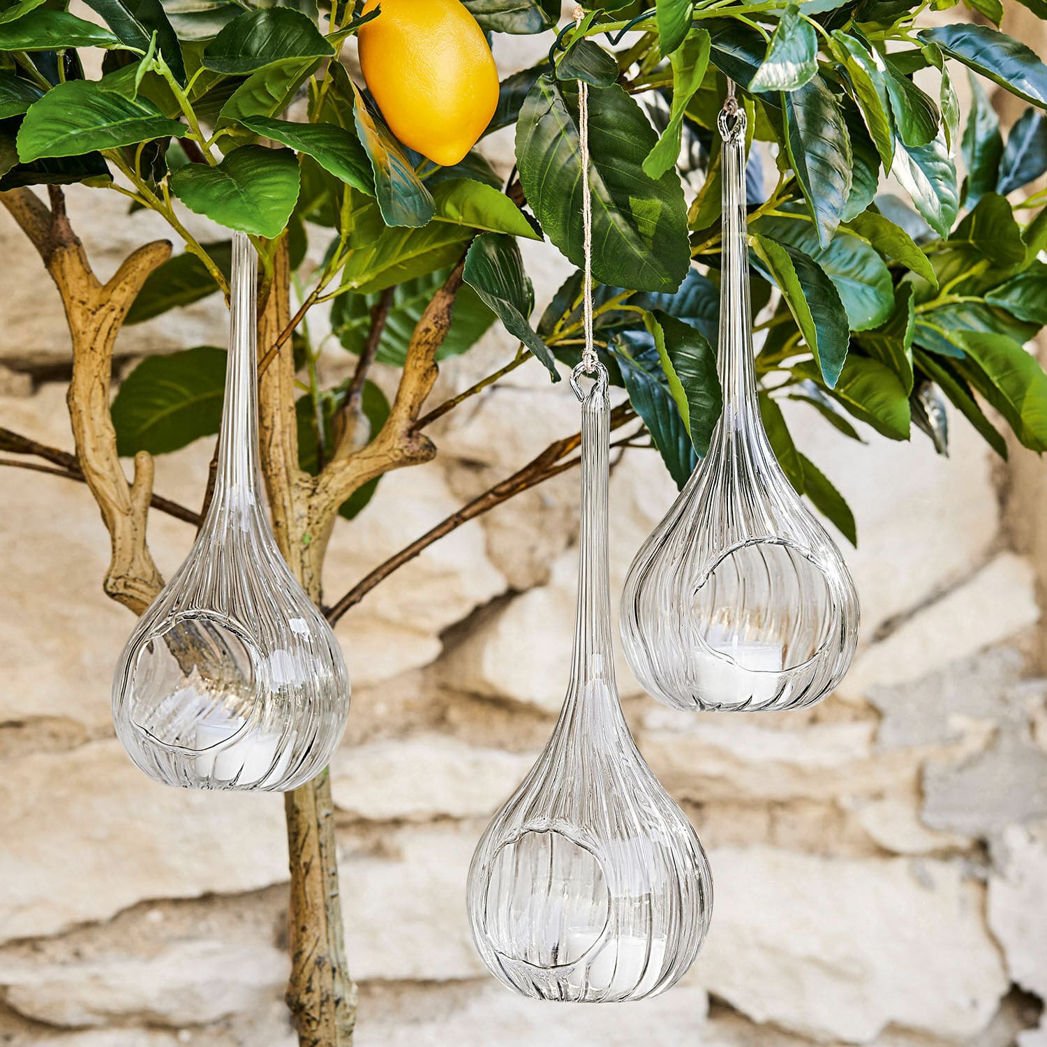 Set di 3 portalumini a sospensione Fairlie Set di 3 portalumini a sospensione Fairlie