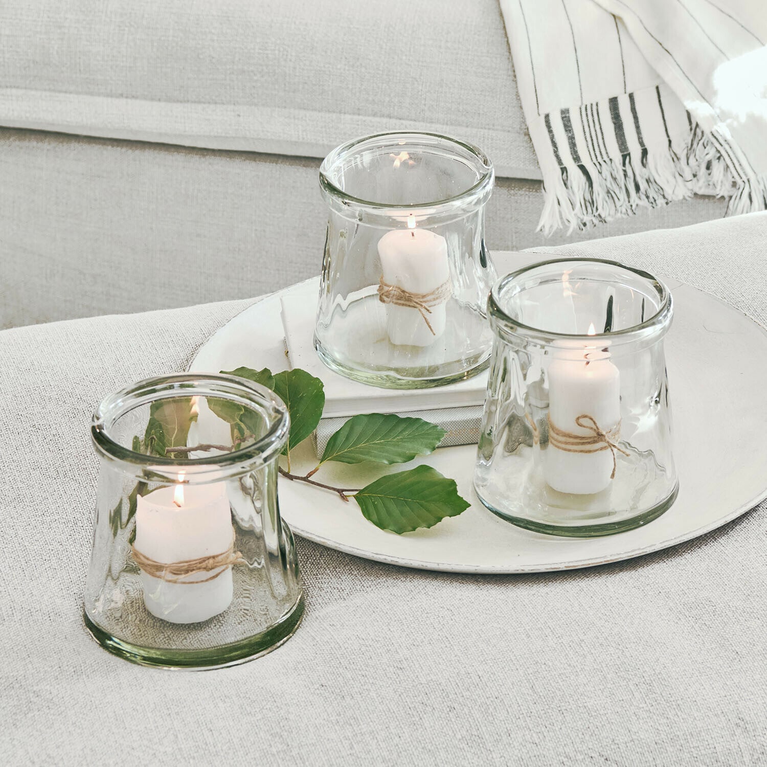 Set di 3 portalumini Gravière