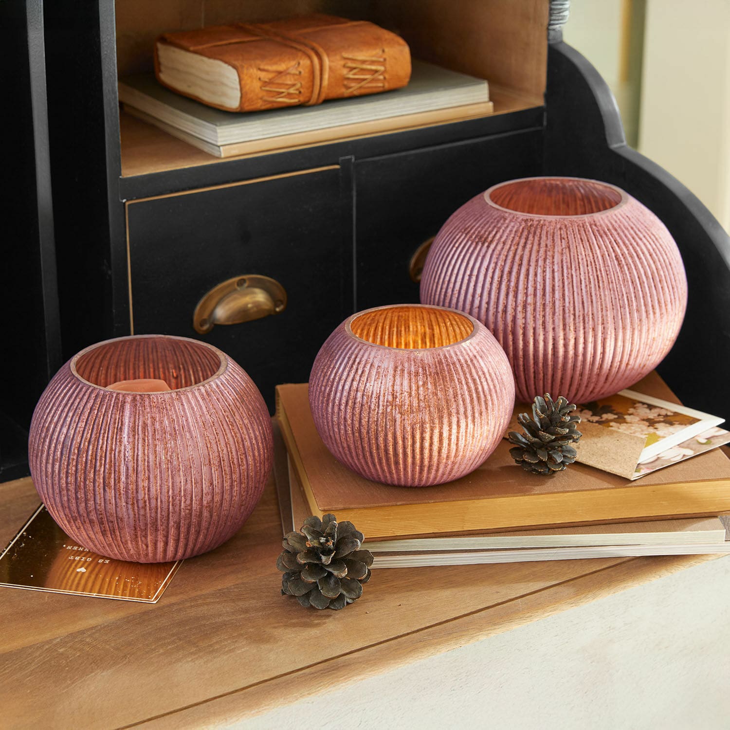 Set di 3 portalumini Jalimeen