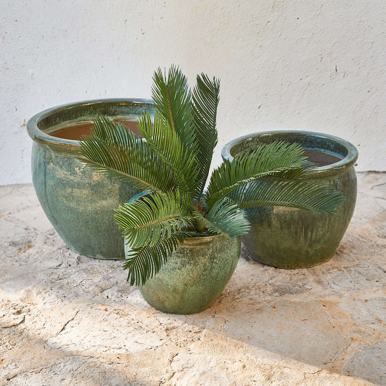 Set di 3 portavasi Mareenah