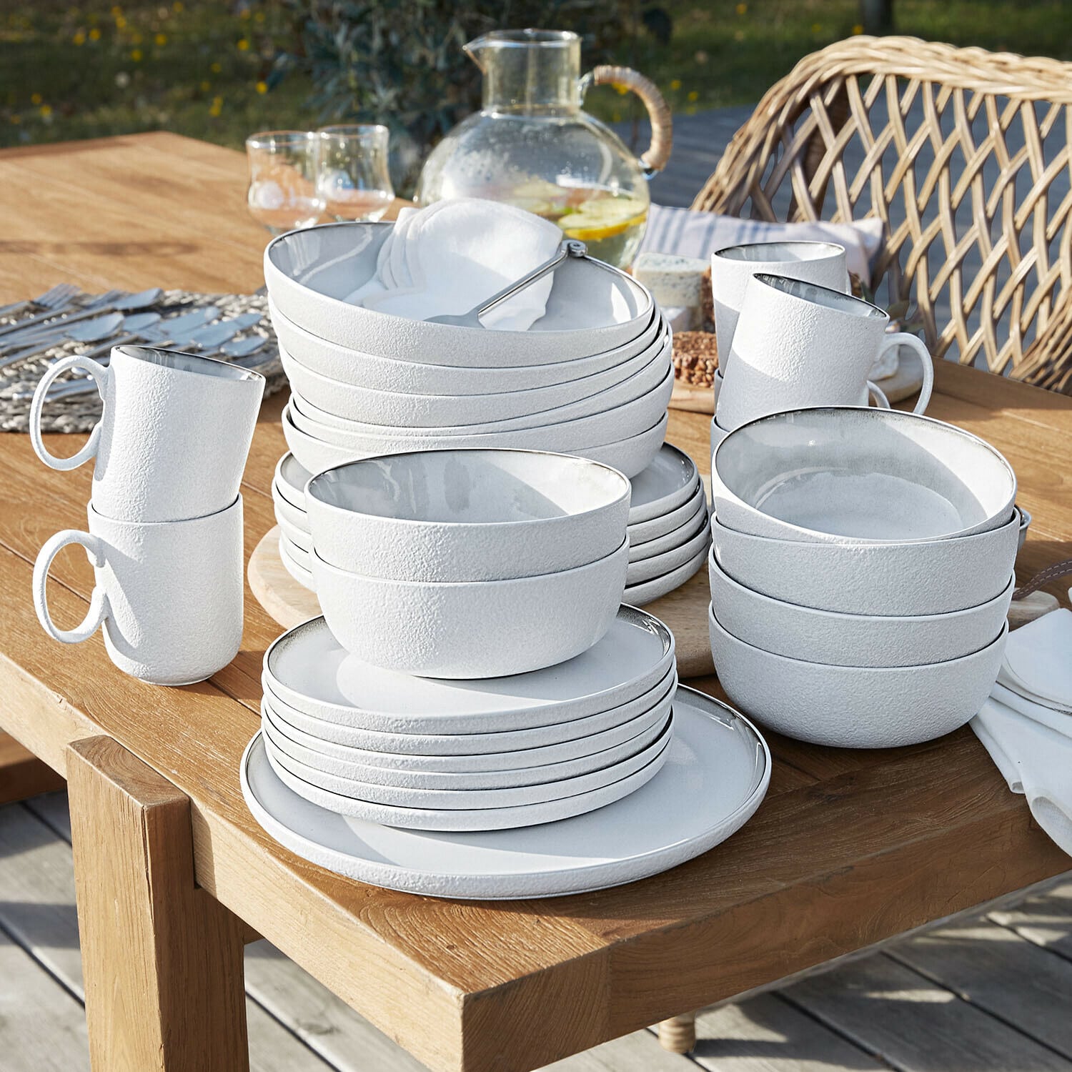 Set di 30 stoviglie Eiruna