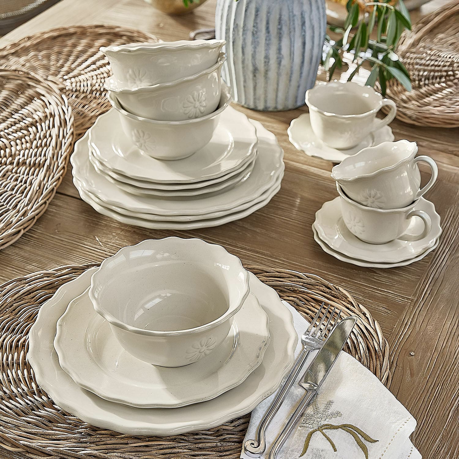 Set di 30 stoviglie Mallevesse