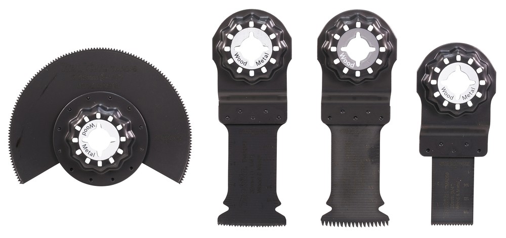 Set Di 4 Accessori Per Legno E Metallo Starlock Makita B-67480
