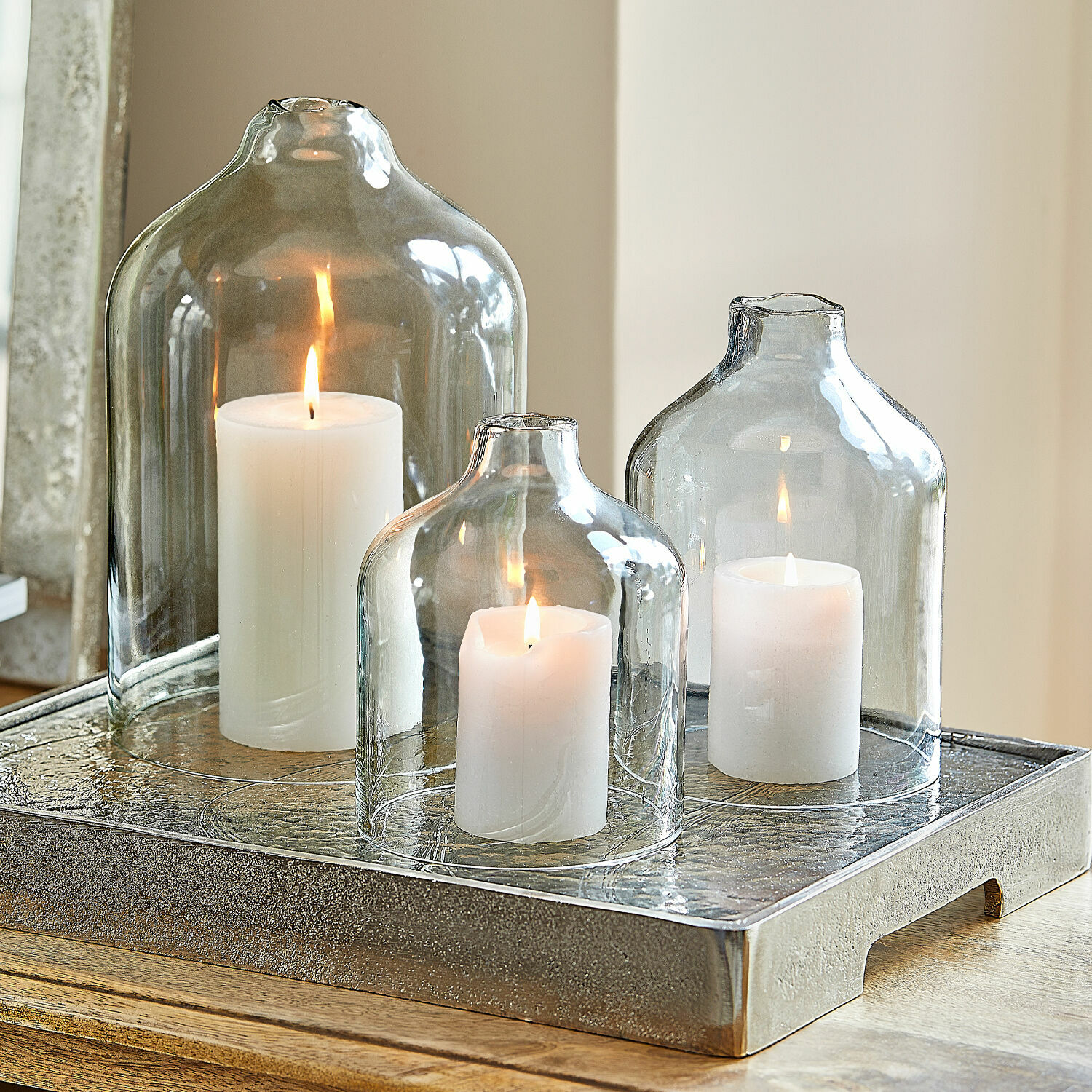 Set di 4 candele Braga