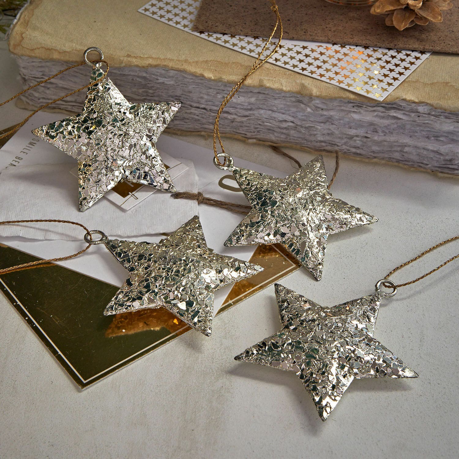 Set di 4 decorazioni da appendere Veyari