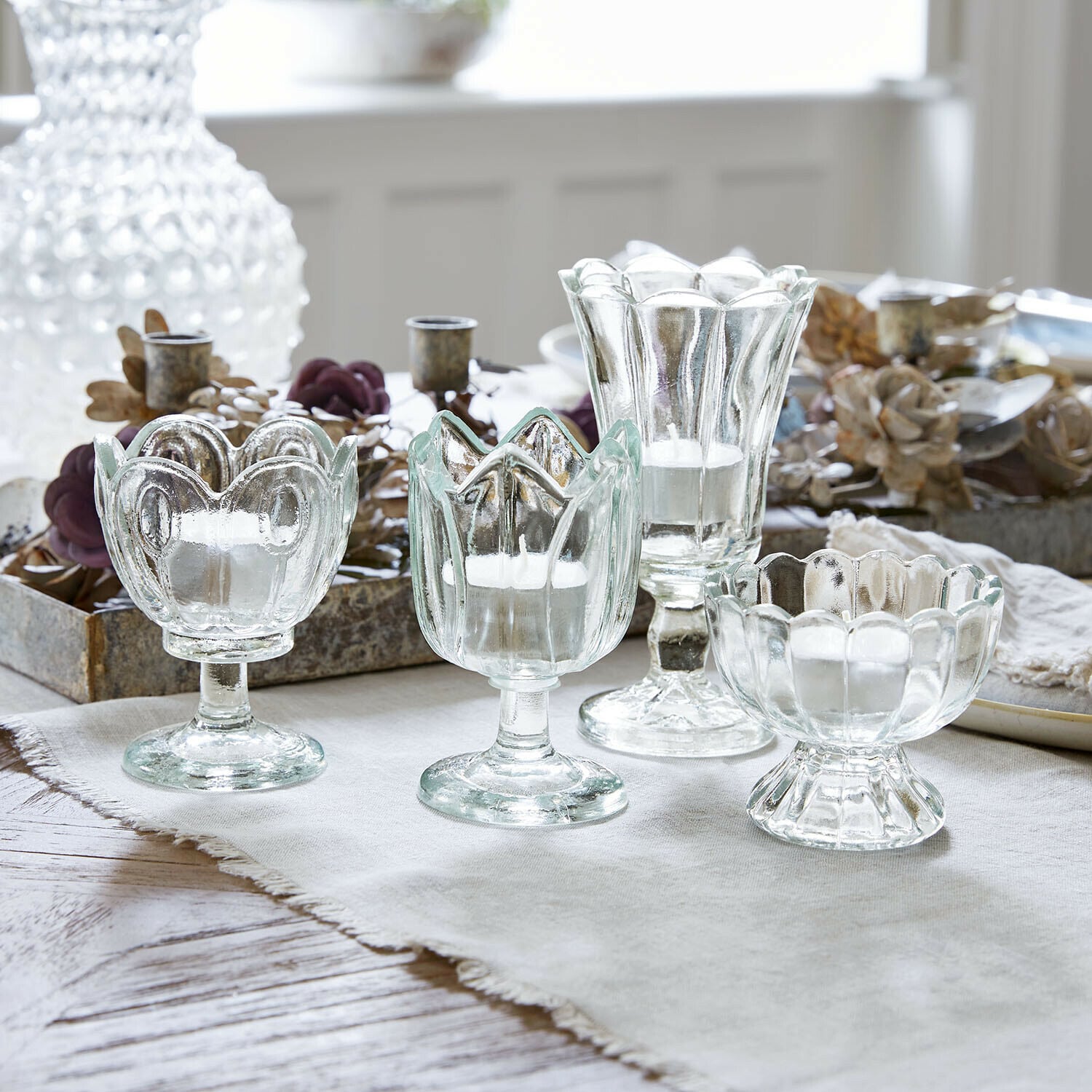 Set di 4 portalumini Amisette