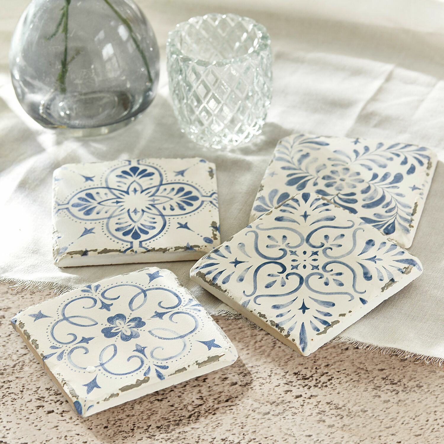 Set di 4 sottobicchieri Évry