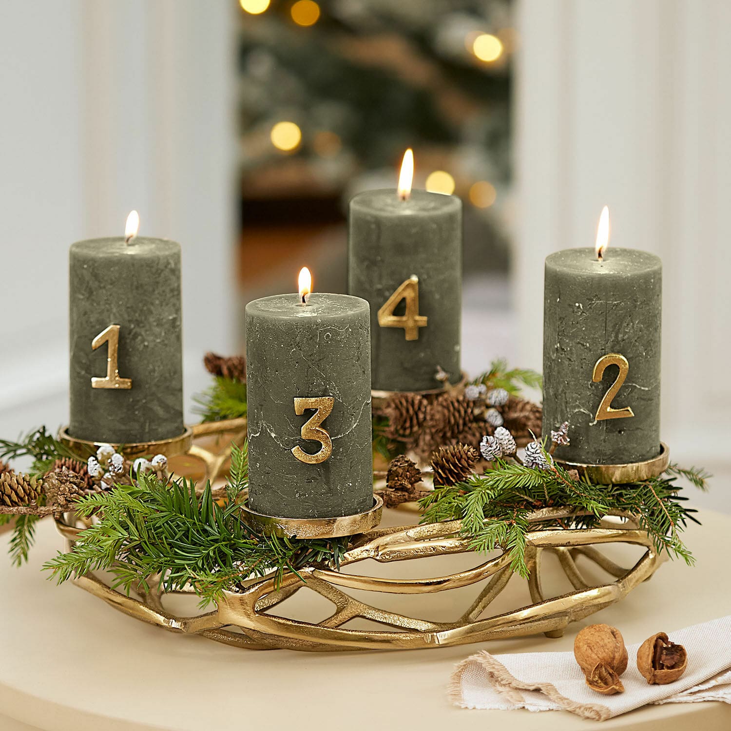 Set di 4 spillette decorative Marfino