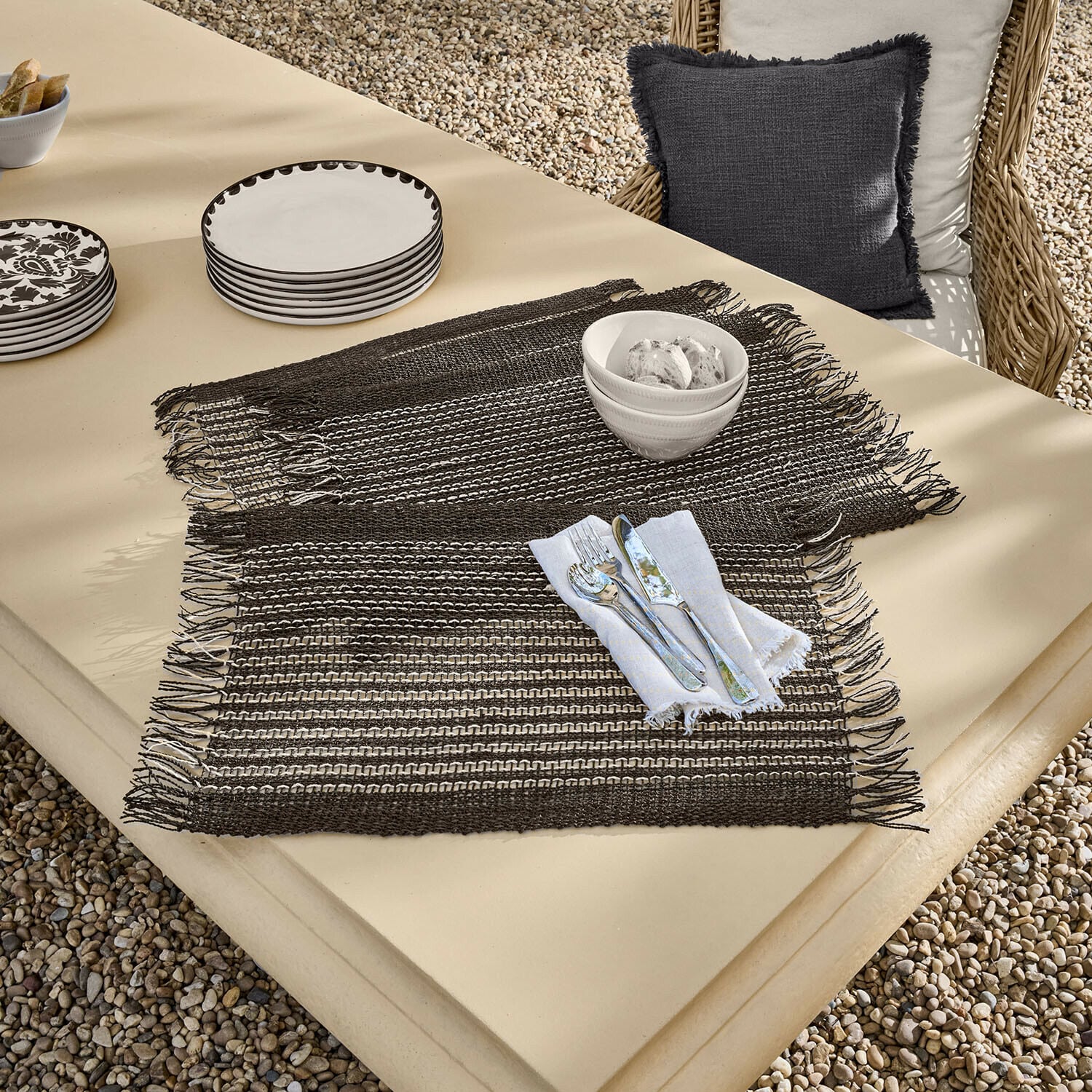 Set di 4 tovagliette Tarevo
