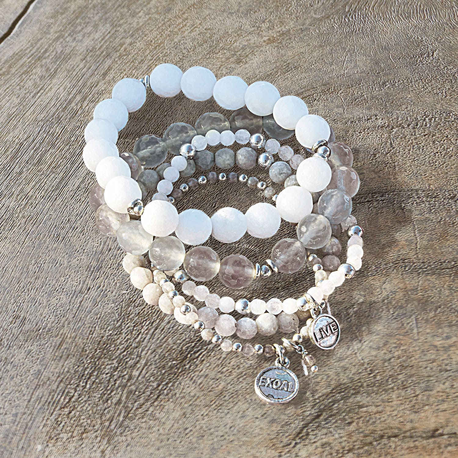 Set di 5 braccialetti Chaim